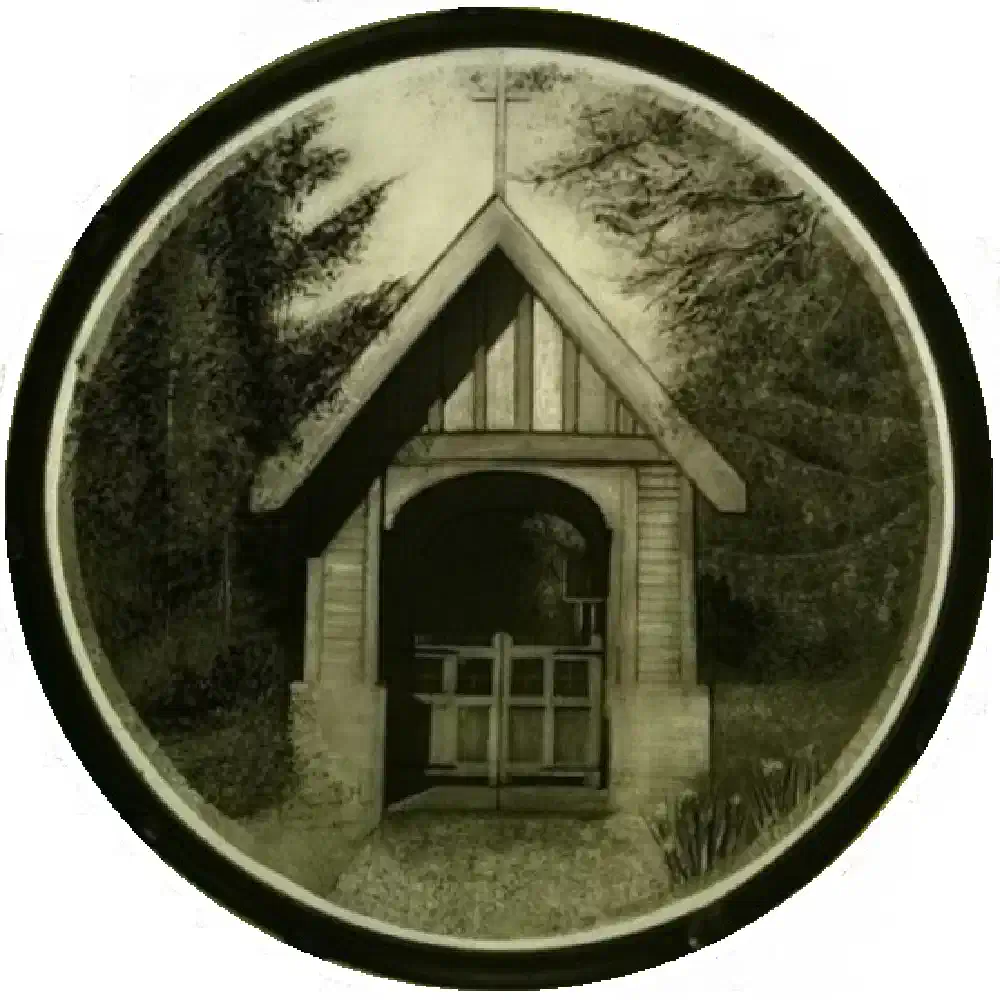 Lych Gate — stained glass by Ginkgo Glass